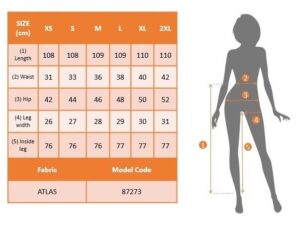 Kadın Yüksek Bel Kemersiz Atlas Pantolon
