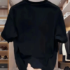 280720266a67f1657aa61.png Baskılı Oversize Bisiklet Yaka T-shirt - Beyaz