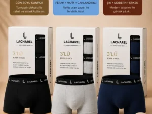 280720266a67f4e99850a.webp Erkek Likralı Pamuklu Nefes Alan Penye 9 Adet Boxer - Siyah - Gri - Lacivert