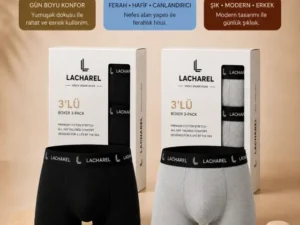 280720266a67f4f9916c3.webp Erkek Likralı Pamuklu Nefes Alan Penye 6 Adet Boxer - Siyah - Gri