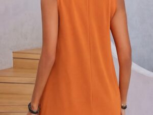 Kadın Askılı V Yakalı Sandy Bluz Ve Desenli Short Ikili Takım