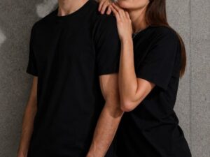 280720266a68edf8a7a8a.jpeg Unisex Kısa Kollu Bisiklet Yaka Basic Viskon Bluz