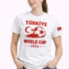 290720266a6951096096f.webp Erkek Türkiye World Cup 2026 Baskılı Tişört Futbol Temalı Forma T-Shirt - Beyaz