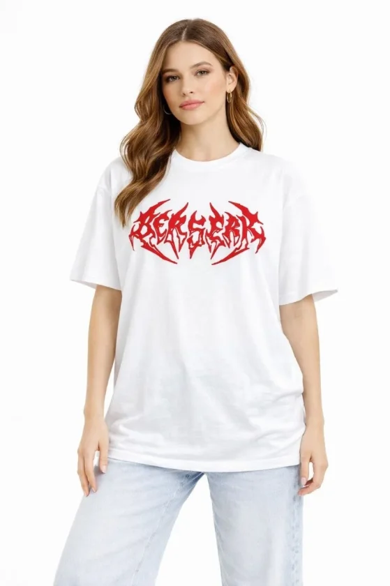 290720266a695b3a08fc6.webp Erkek Baskılı T-Shirt Yazlık Kısa Kol Bisiklet Yaka Rahat Kalıp Tişört - Beyaz