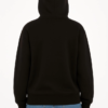 290720266a696212040c2.png Oversize Kapüşonlu Sweatshirt Hoodie 3 İplik Şardonlu Pamuklu Kumaş, Önü Baskılı, Fermuarlı Rahat Kalıp, Kışlık Ve Sokak Stili Sweat - Siyah