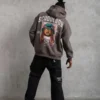 290720266a697108eb9dc.webp Erkek SCHOOL BOY Baskılı Kapüşonlu Sweat - Gri