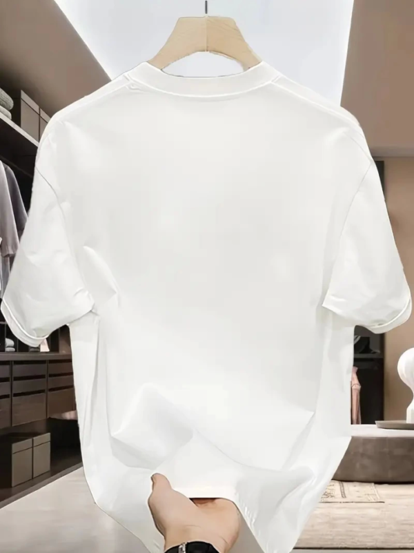 290720266a69805092f5b.png Baskılı Oversize Bisiklet Yaka T-shirt - Beyaz