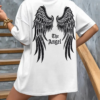 290720266a69847131198.png Baskılı Oversize Bisiklet Yaka T-shirt - Beyaz