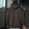 Üç İplik Penye Kapşonlu Basic SweatShirt - Antrasit