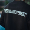 290720266a698ff1eba17.png Kışlık Bisiklet Yaka Oversize Baskılı SweatShirt - Siyah