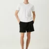 290720266a69a33917a7e.webp Unisex Basic Bisiklet Yaka Regular T-Shirt - Beyaz