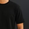 120820266a7c3b921b52b.jpeg Erkek Basic Oversize Double Face Kumaş Kısa Kollu Tshirt
